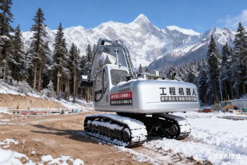 高原高效节能全数字液压挖掘机器人